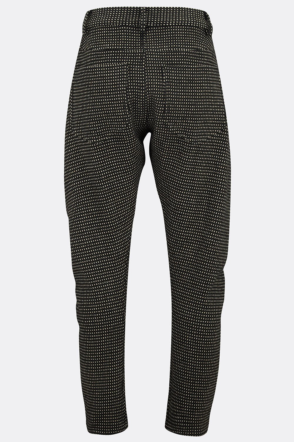APACHE TROUSERS IN MOSS GREEN / CREAM (made to order)-menswear-A Child Of The Jago