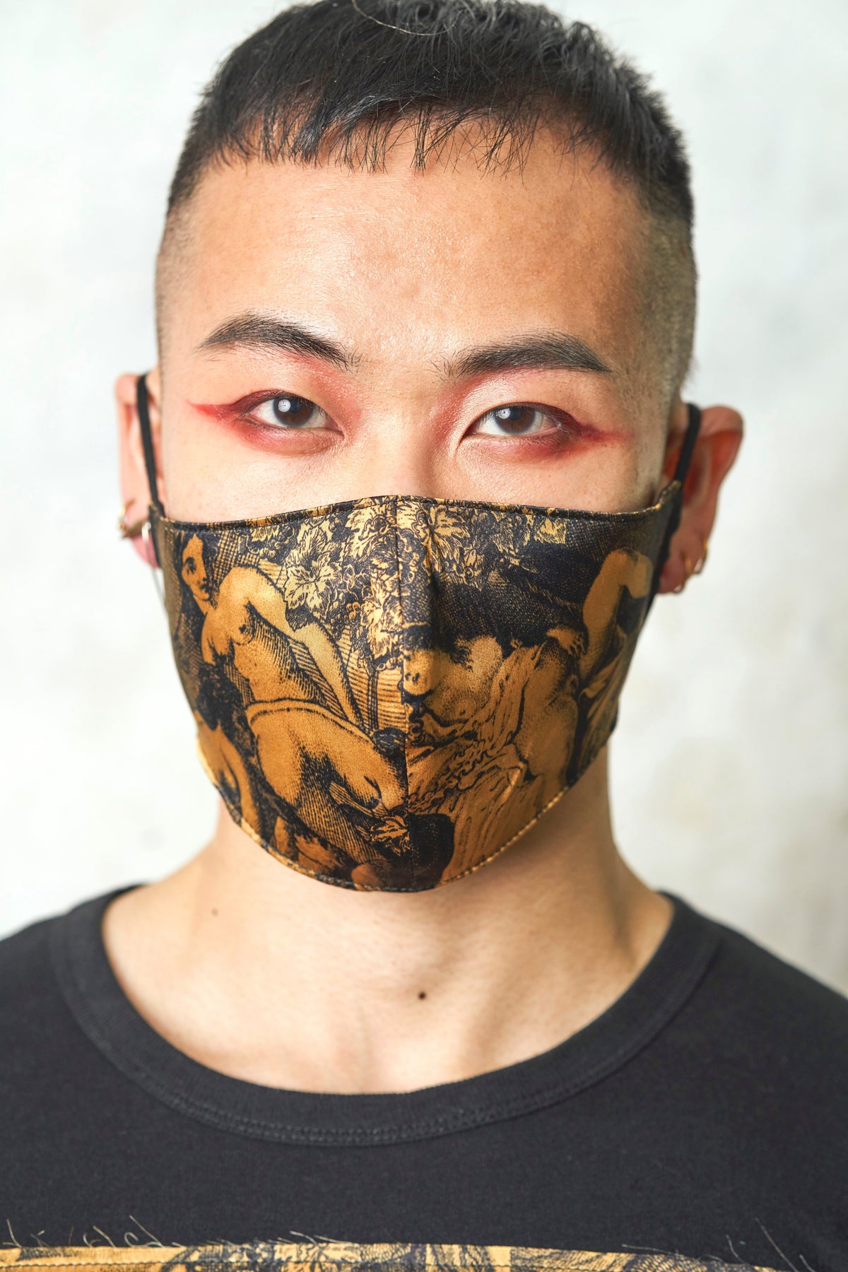 ARCADIA REUSABLE MASK - GOLD (made to order)-A Child Of The Jago