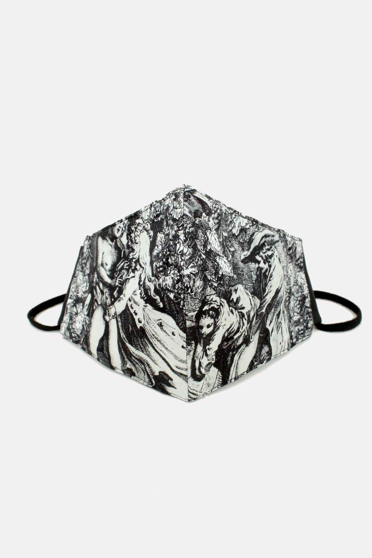 ARCADIA REUSABLE MASK - SILVER (made to order)-A Child Of The Jago