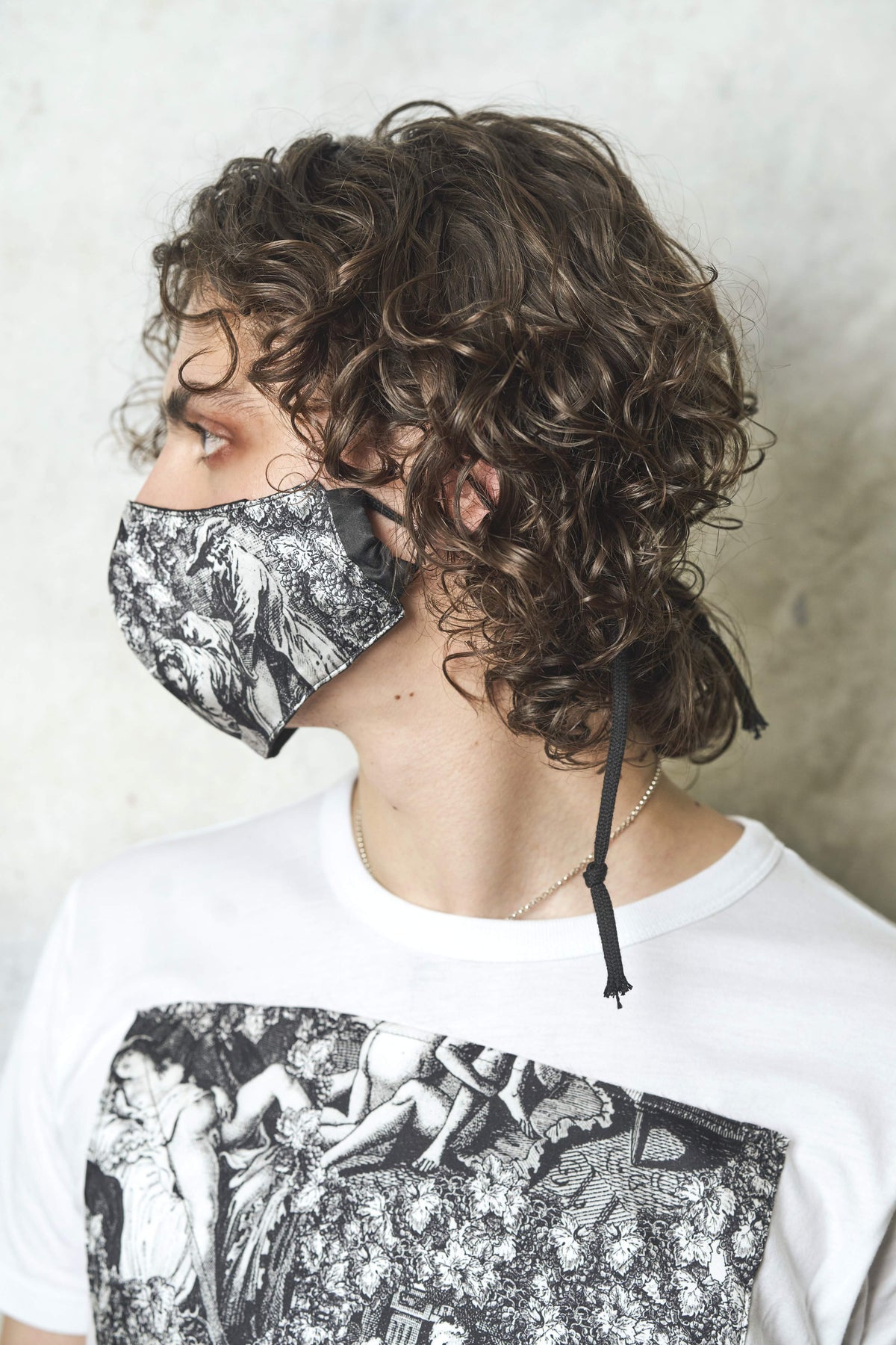 ARCADIA REUSABLE MASK - SILVER (made to order)-A Child Of The Jago