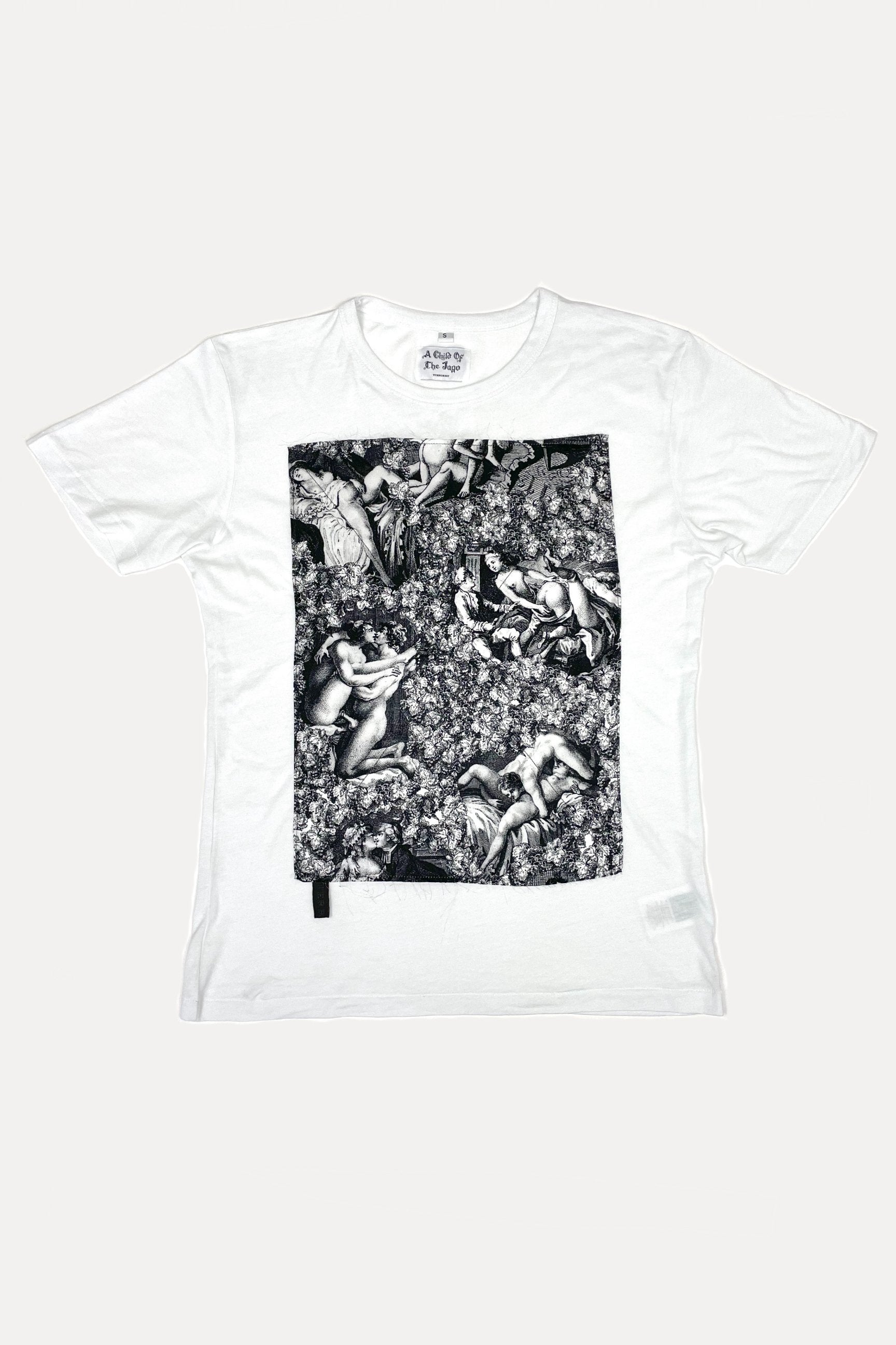 ARCADIA TEE SHIRT - SILVER (made to order)-A Child Of The Jago