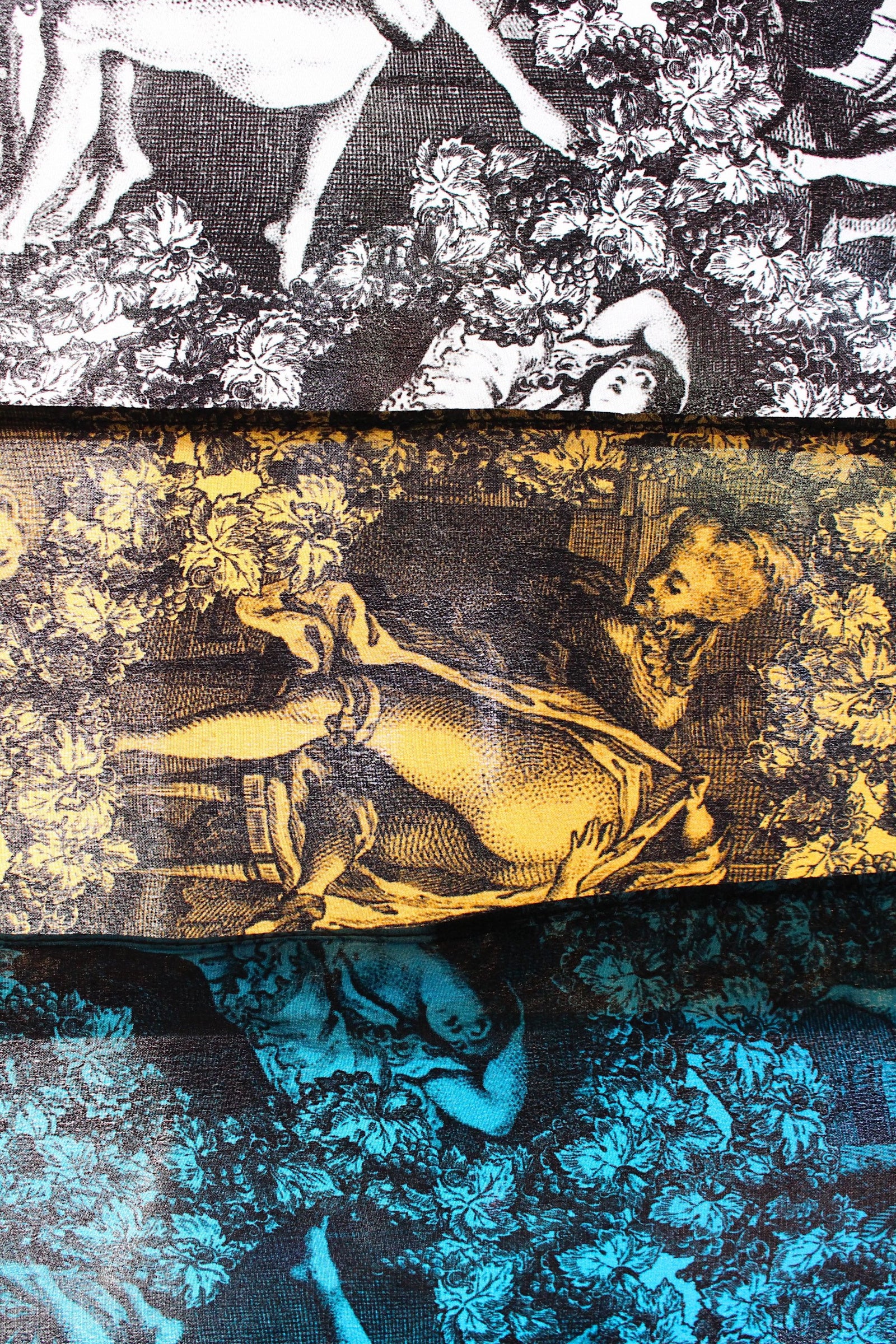 ARCADIA TWILLY - GOLD CREPE SILK-accessories-A Child Of The Jago