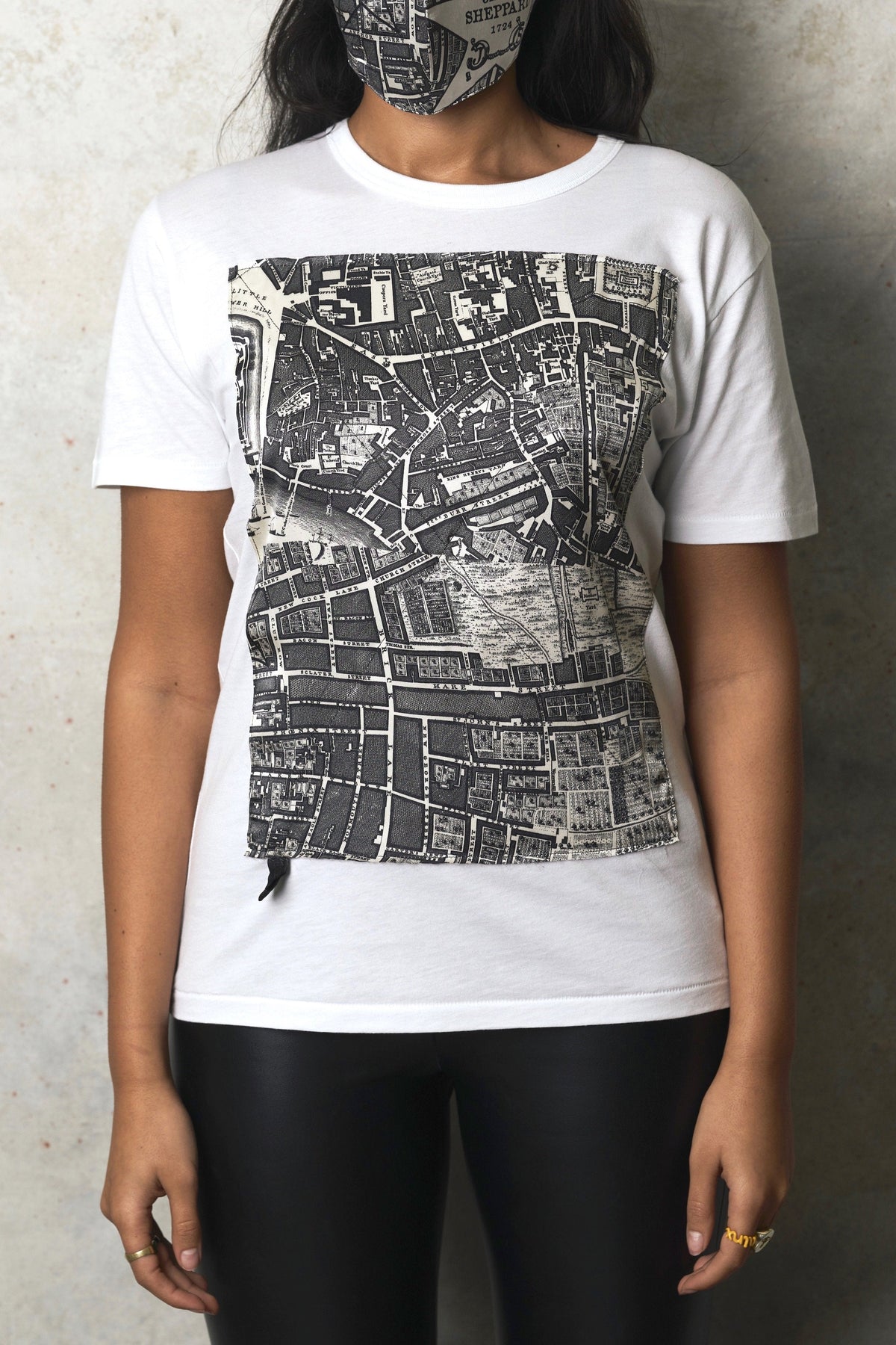 BOUNDARY TEE SHIRT - CHARCOAL (made to order)-A Child Of The Jago