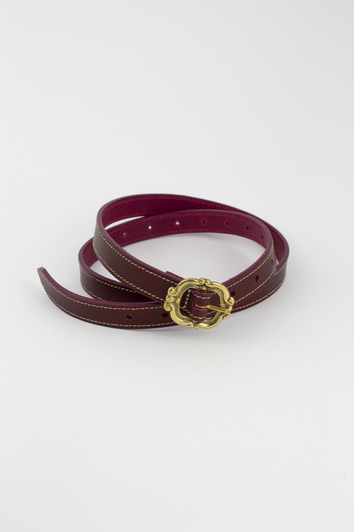 DILLINGER BELT IN LEATHER VARIOUS COLOURS-accessories-A Child Of The Jago