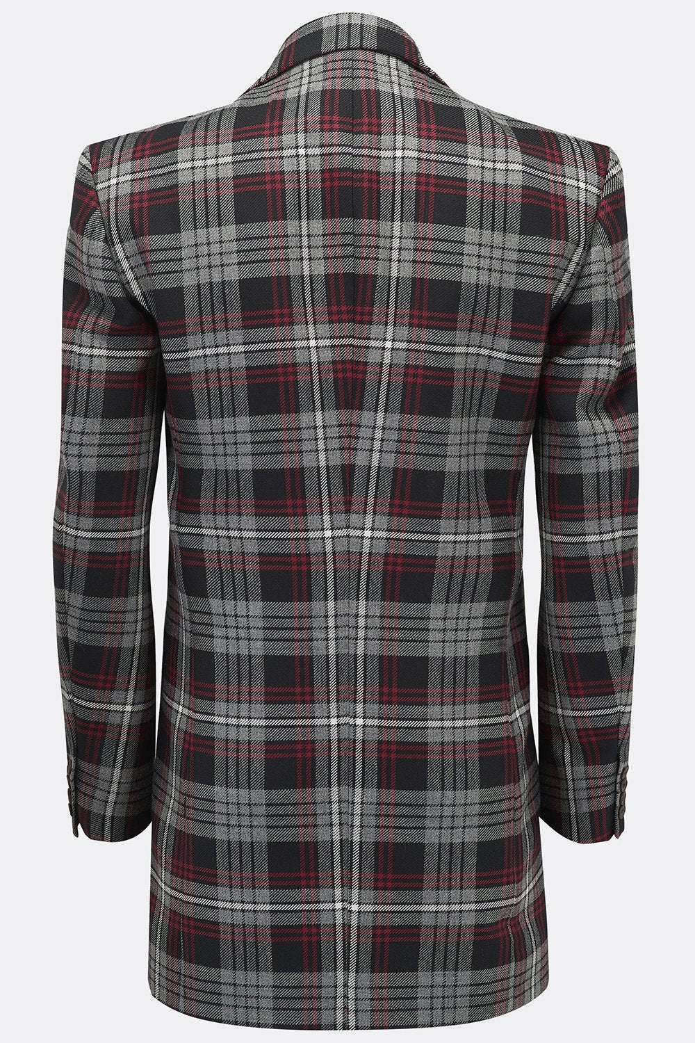 DILLINGER JACKET IN AULD LANG SYNE TARTAN (made to order)-menswear-A Child Of The Jago