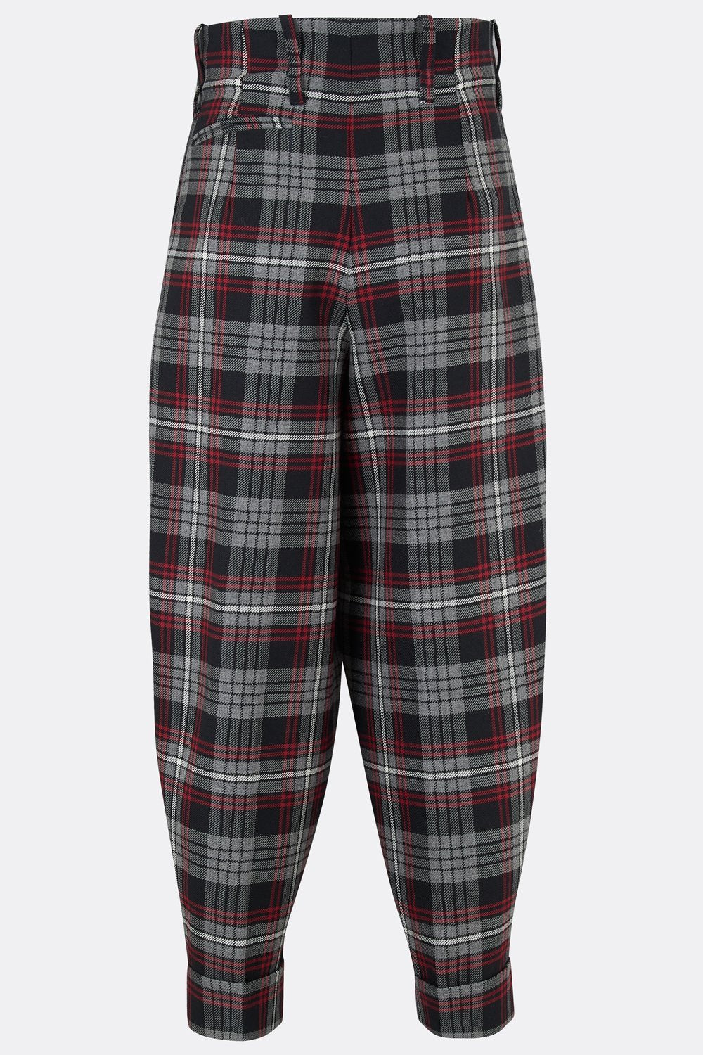 DILLINGER TROUSERS IN AULD LANG SYNE TARTAN (made to order)-menswear-A Child Of The Jago