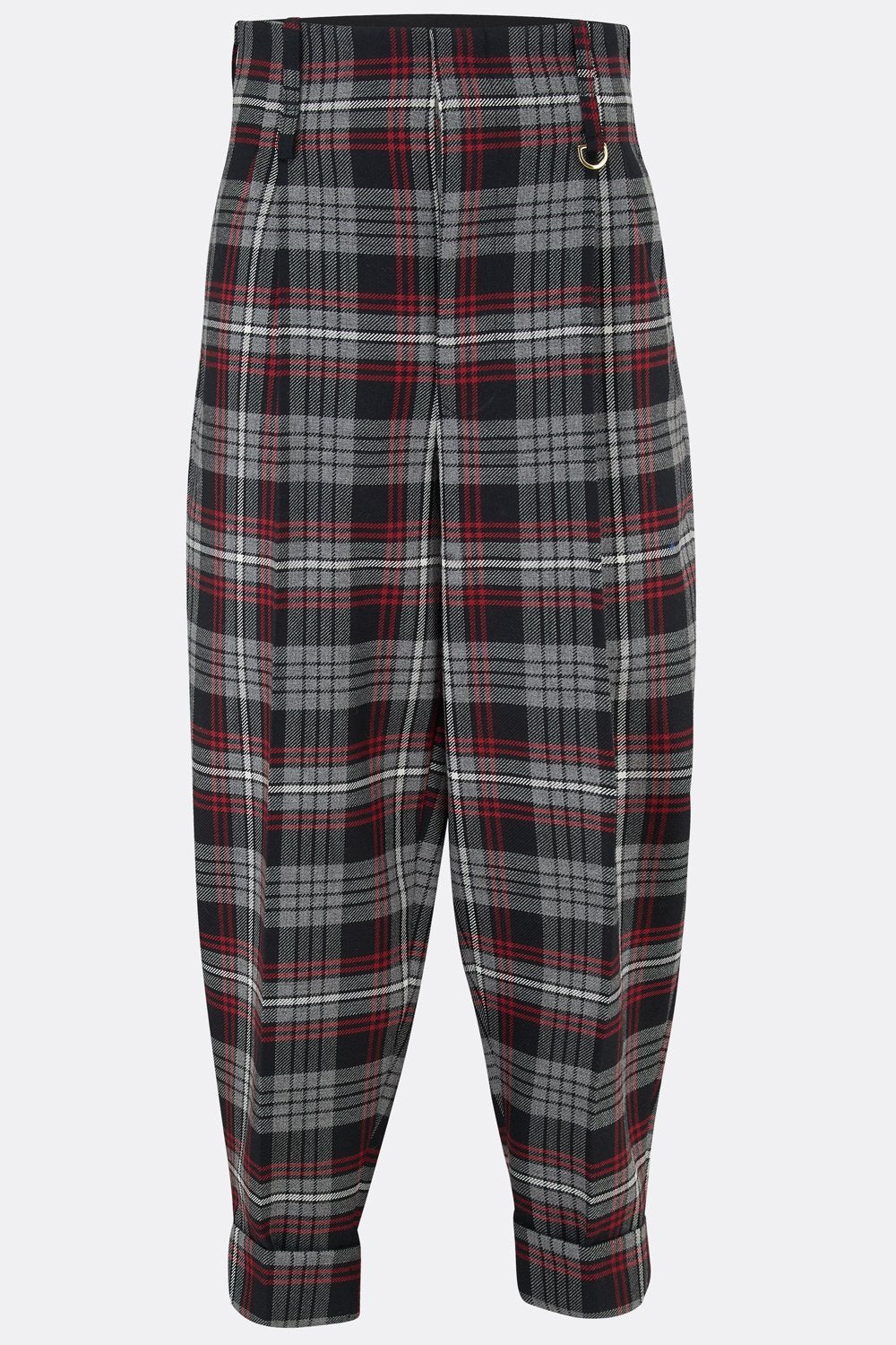 DILLINGER TROUSERS IN AULD LANG SYNE TARTAN (made to order)-menswear-A Child Of The Jago
