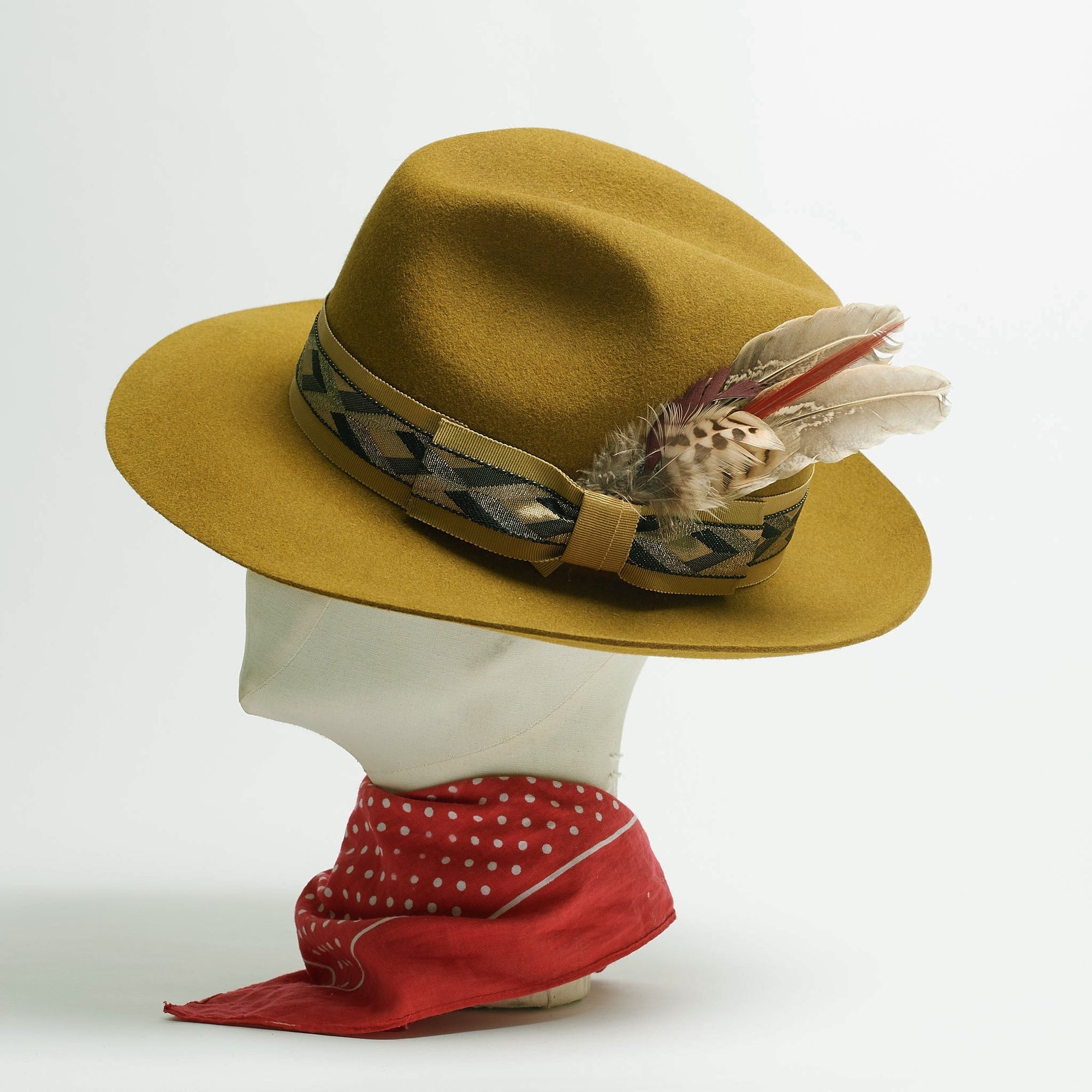 FEDORA - ALLEYWAY - SIZE M - SPECIAL RIBBON-hats-A Child Of The Jago