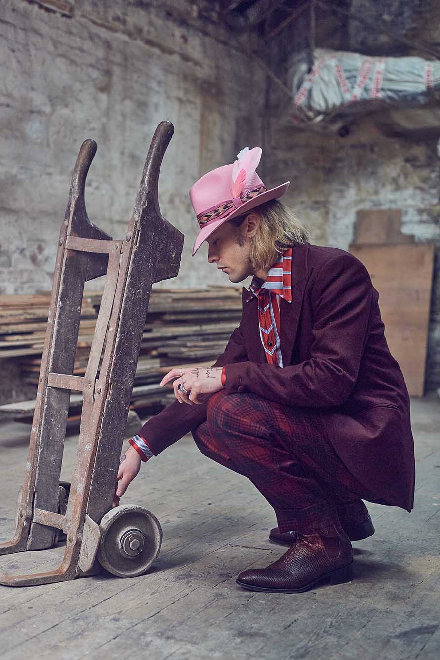 Child size sales fedora hats