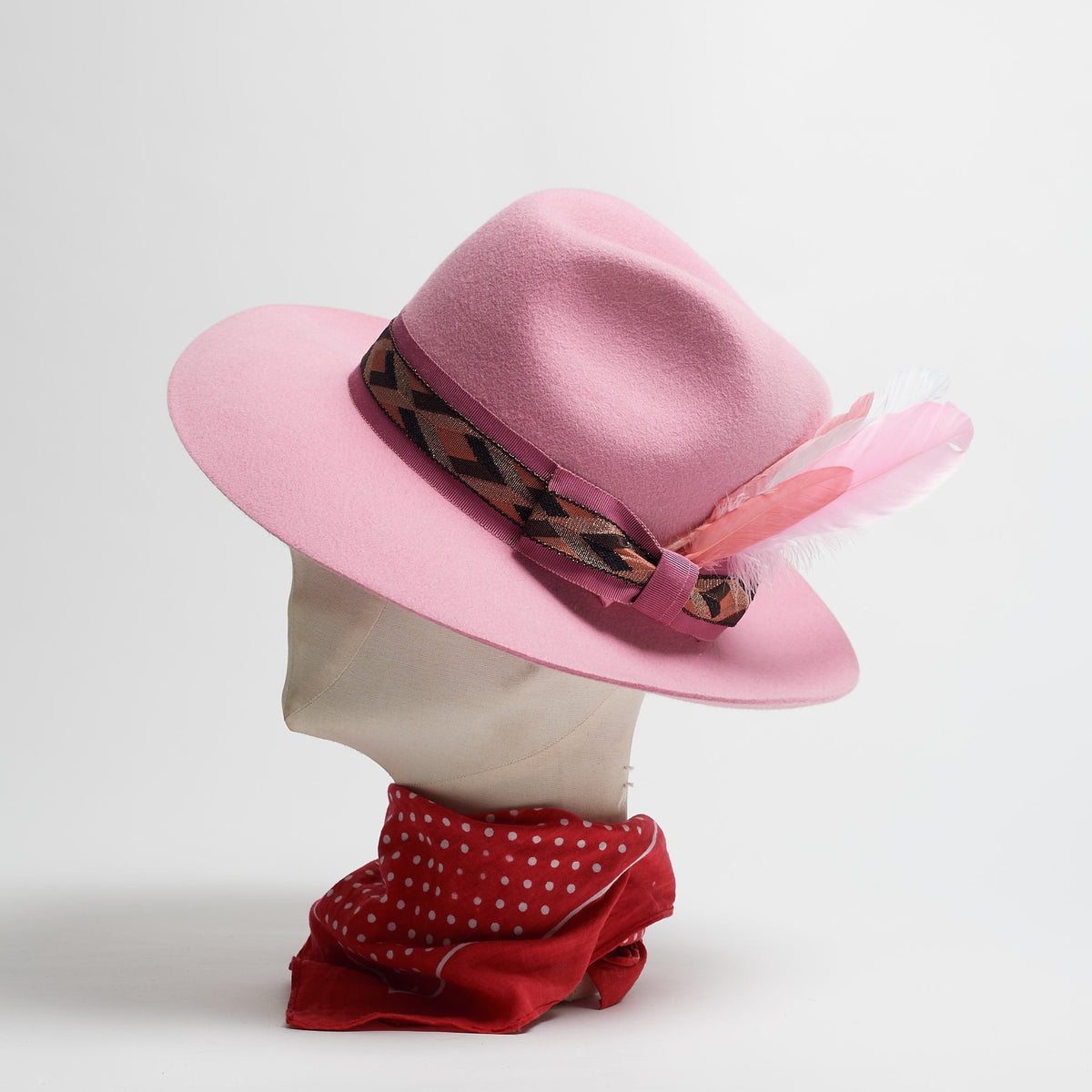 FEDORA - MACARONI - SIZE S - SPECIAL RIBBON-hats-A Child Of The Jago