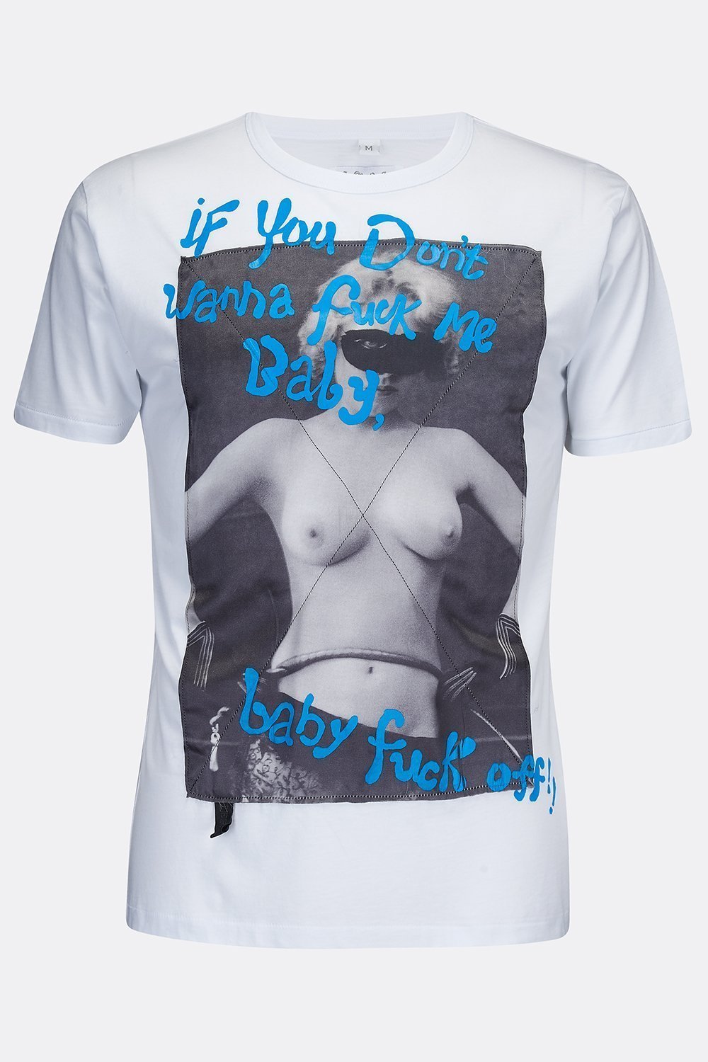 F**K MY T*TS TEE-SHIRT - BLUE-T shirts-A Child Of The Jago