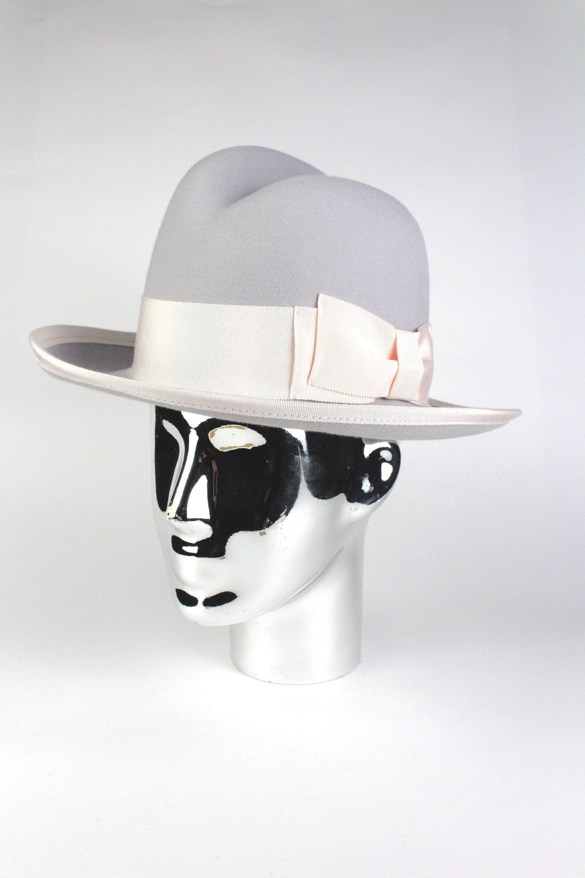 FLASH TIPPER - GUN SMOKE W/ MULTI RIBBON-hats-A Child Of The Jago
