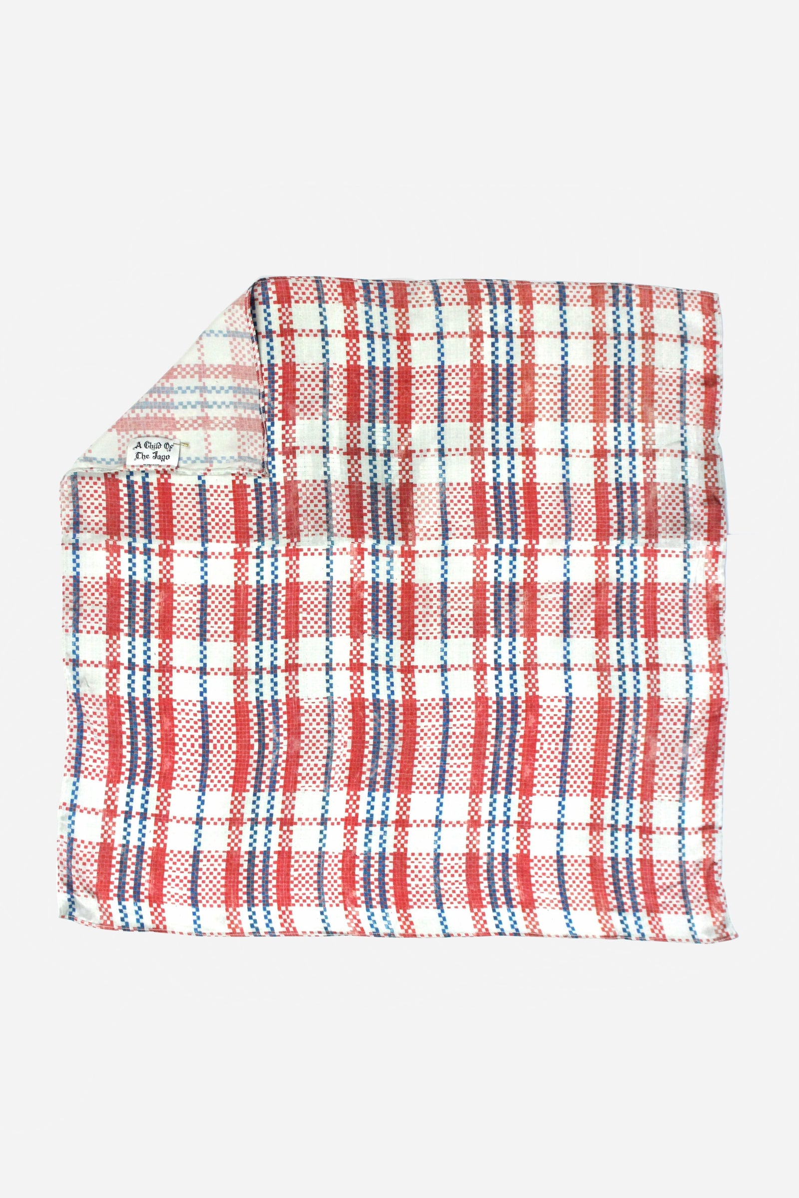 LAUNDRY SCARF - RED SATIN SILK-accessories-A Child Of The Jago