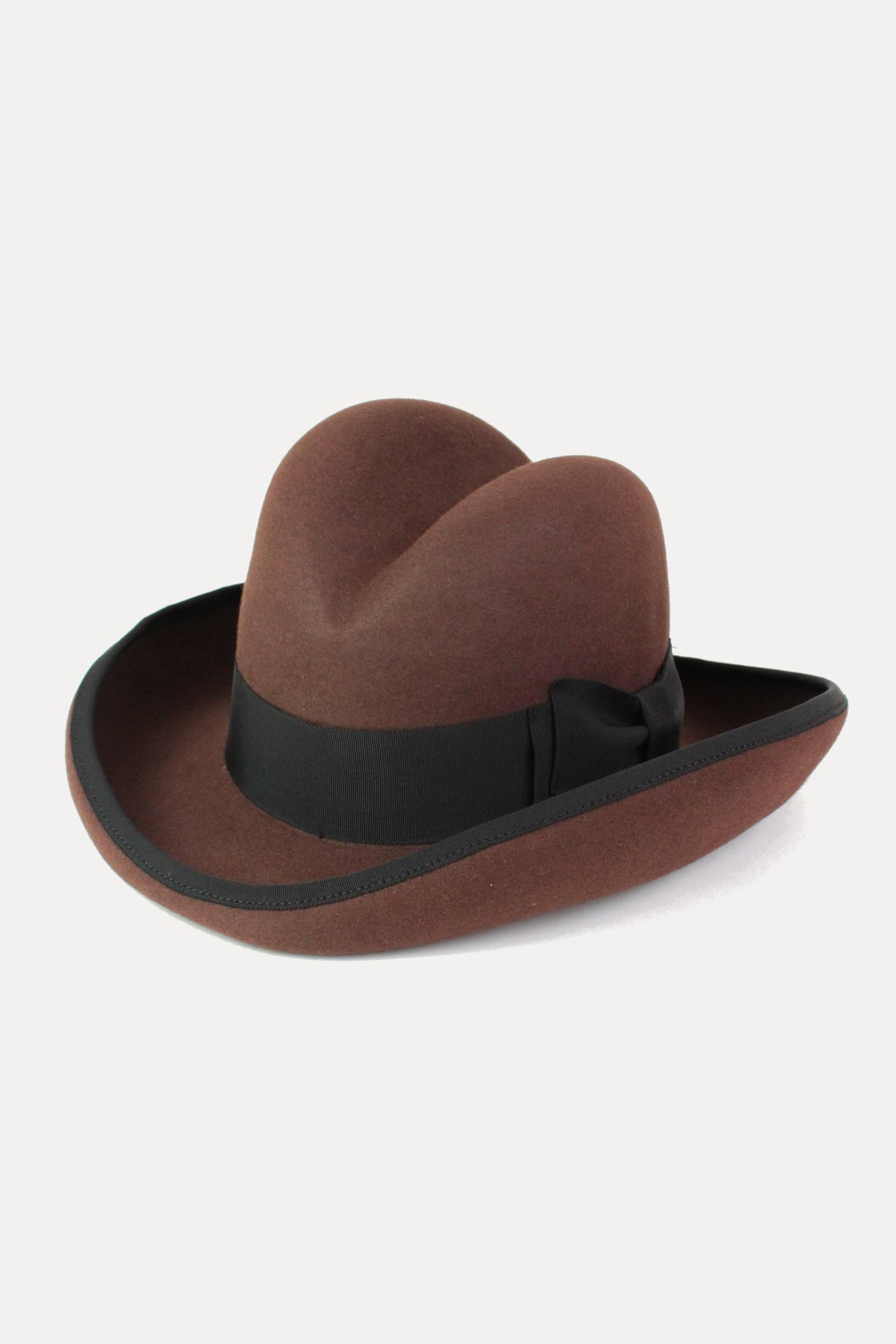 RUM FLASH TIPPER - WEASEL W/ MULTI RIBBON-hats-A Child Of The Jago