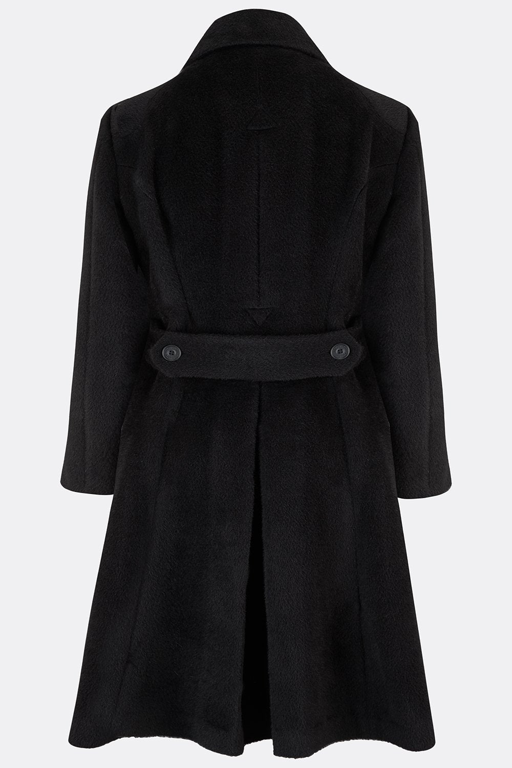 RUMPAD COAT IN BLACK ALPACA-menswear-A Child Of The Jago