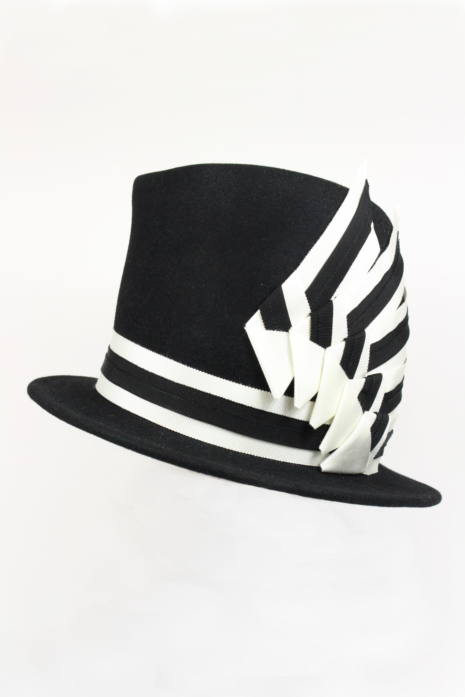 STOVE PIPE - BESPOKE RIBBON-hats-A Child Of The Jago