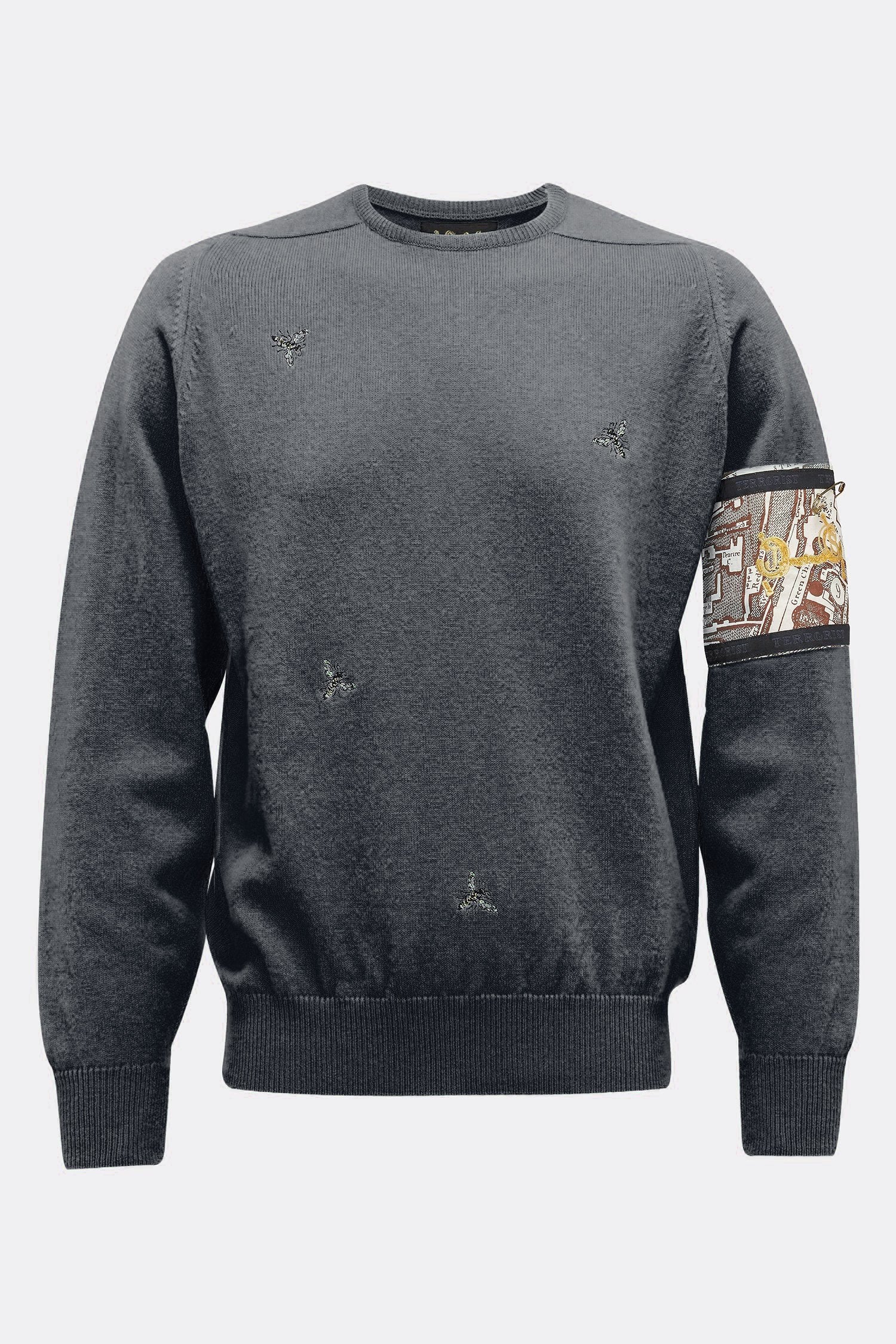 WASP JUMPER - CHARCOAL-menswear-A Child Of The Jago