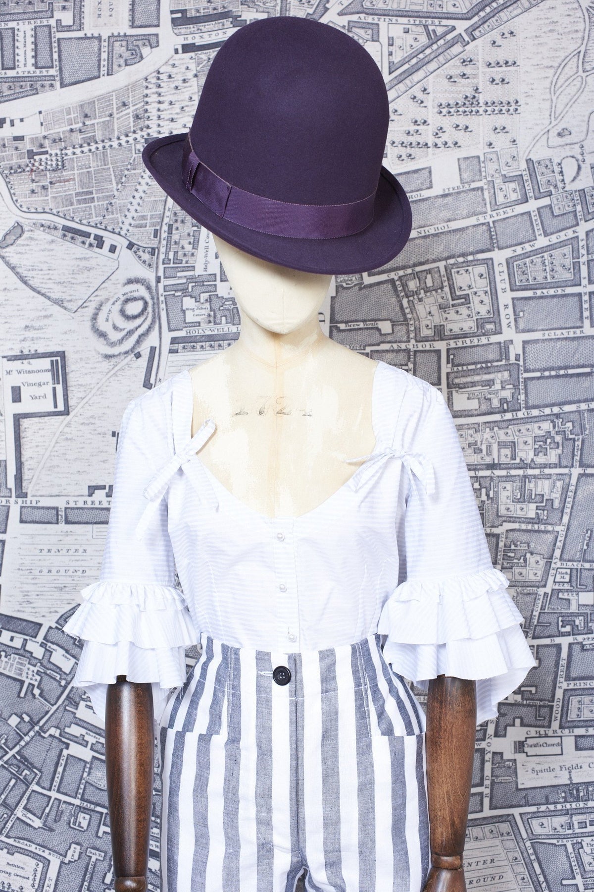 BERGERE BLOUSE IN WHITE COTTON-womenswear-A Child Of The Jago