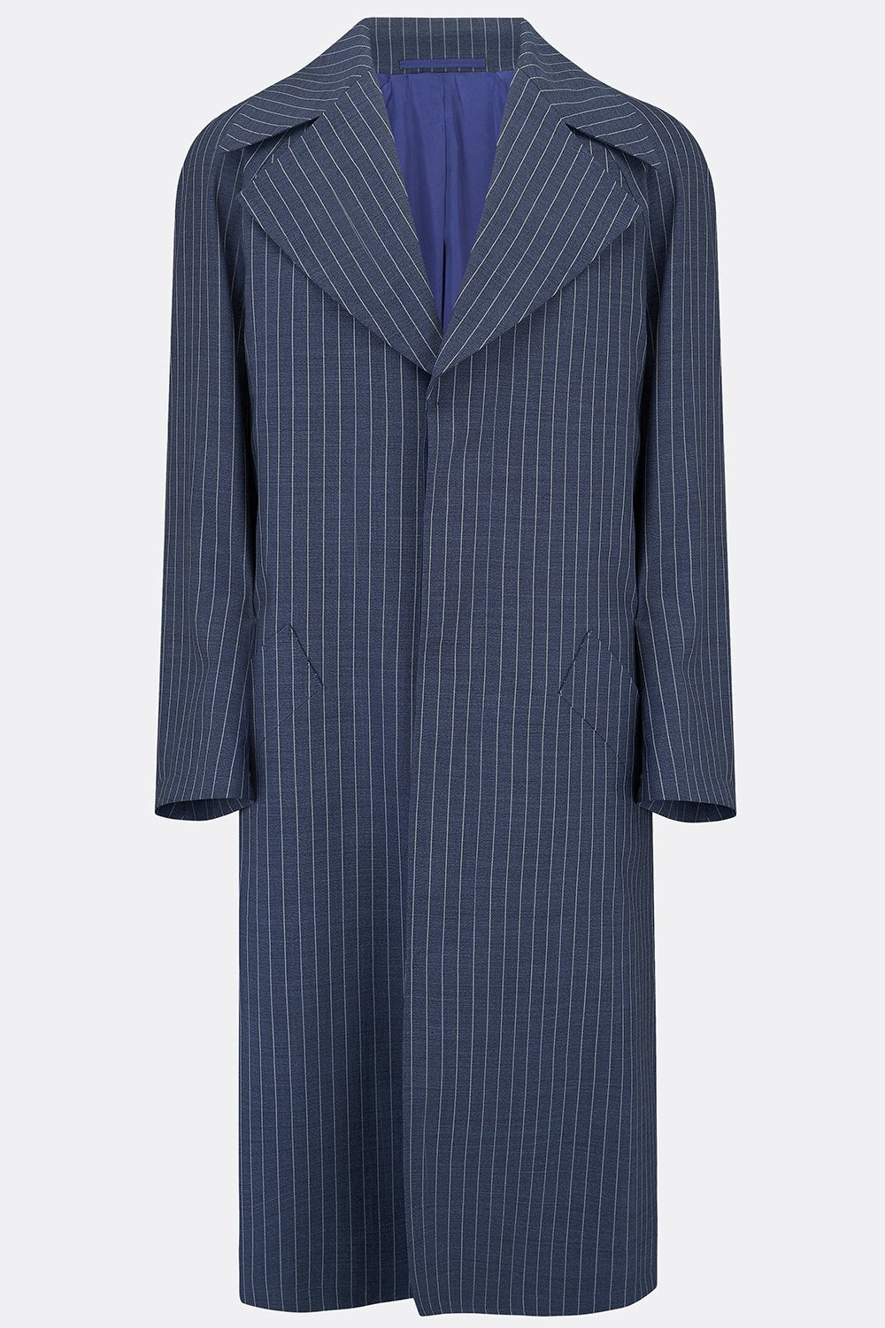 CAGNEY COAT IN BLUE STRIPE-menswear-A Child Of The Jago