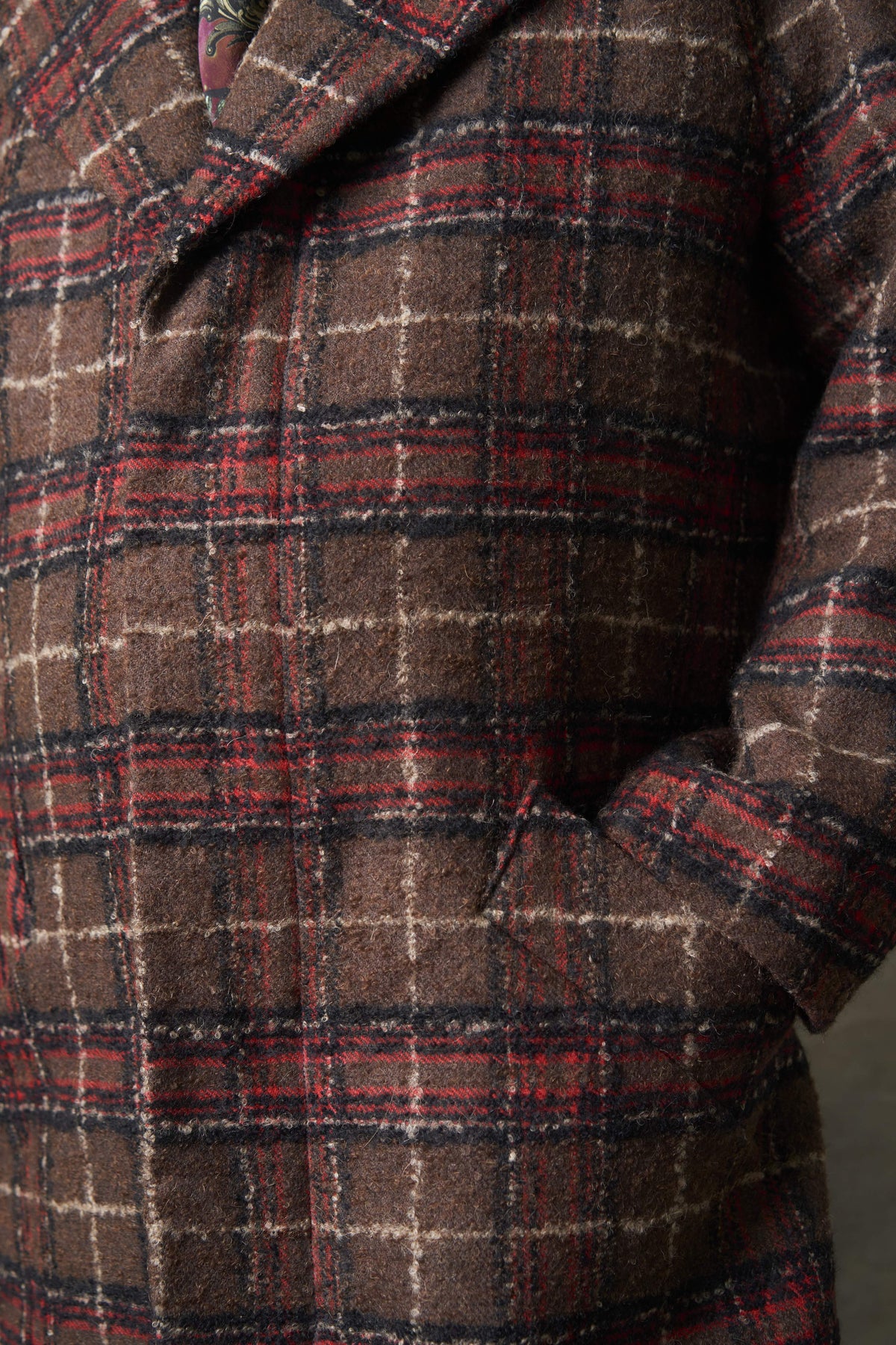 CAGNEY COAT IN BROWN WOOL (made to order)-menswear-A Child Of The Jago