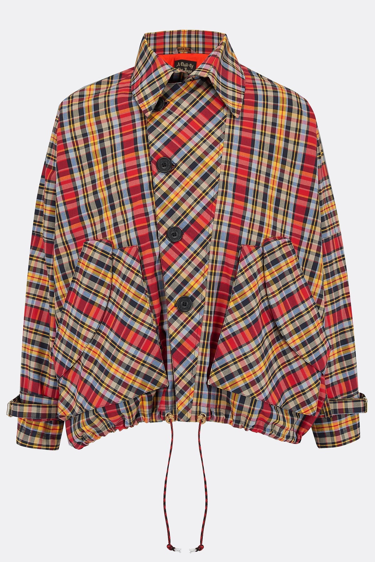 CAROUSEL CHECK SLEEVED MANTLE-menswear-A Child Of The Jago