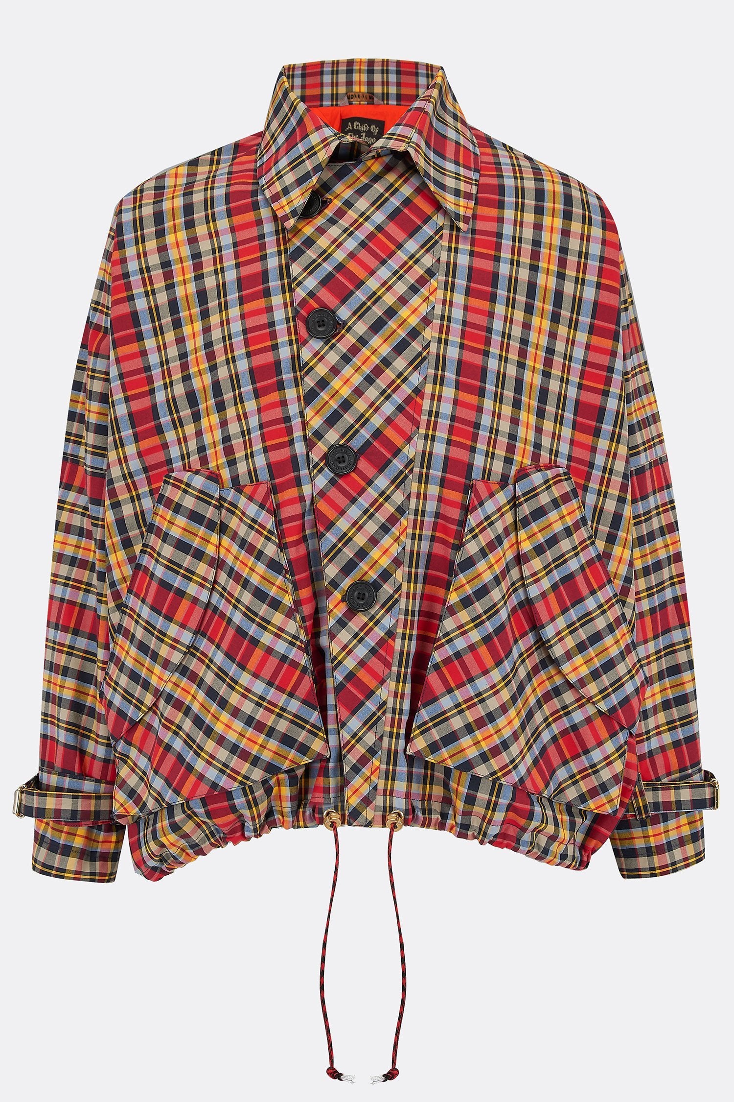 CAROUSEL CHECK SLEEVED MANTLE-menswear-A Child Of The Jago