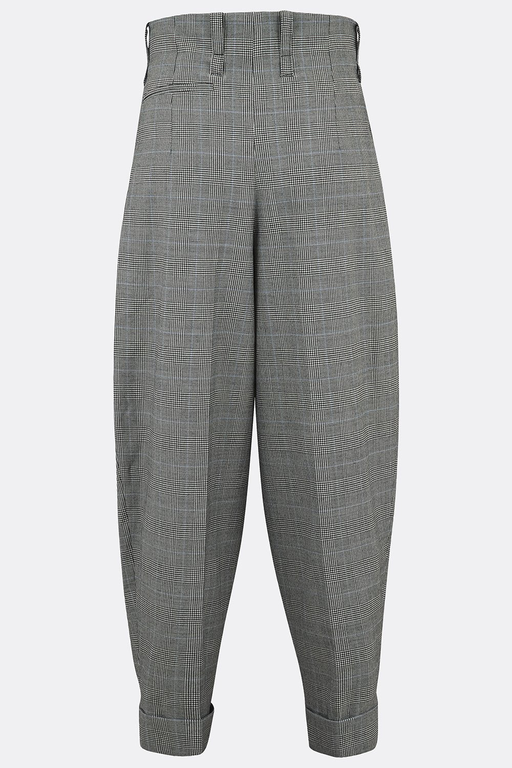 DILLINGER TROUSERS IN PRINCE OF WALES CHECK-menswear-A Child Of The Jago