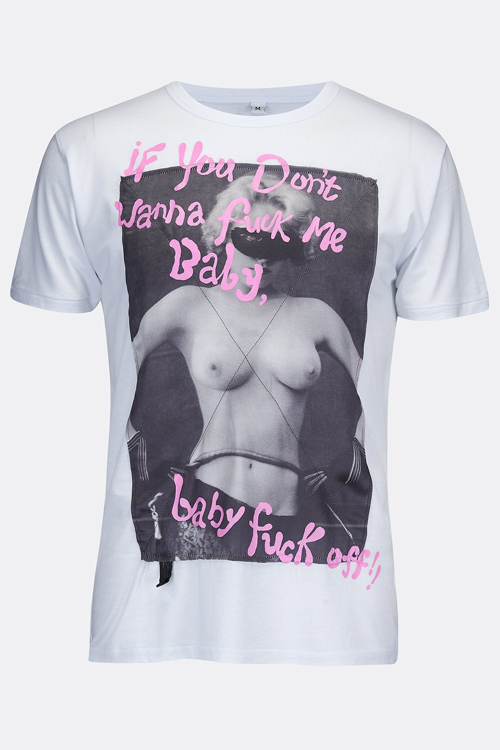 F**K MY T*TS TEE SHIRT - PINK-T shirts-A Child Of The Jago