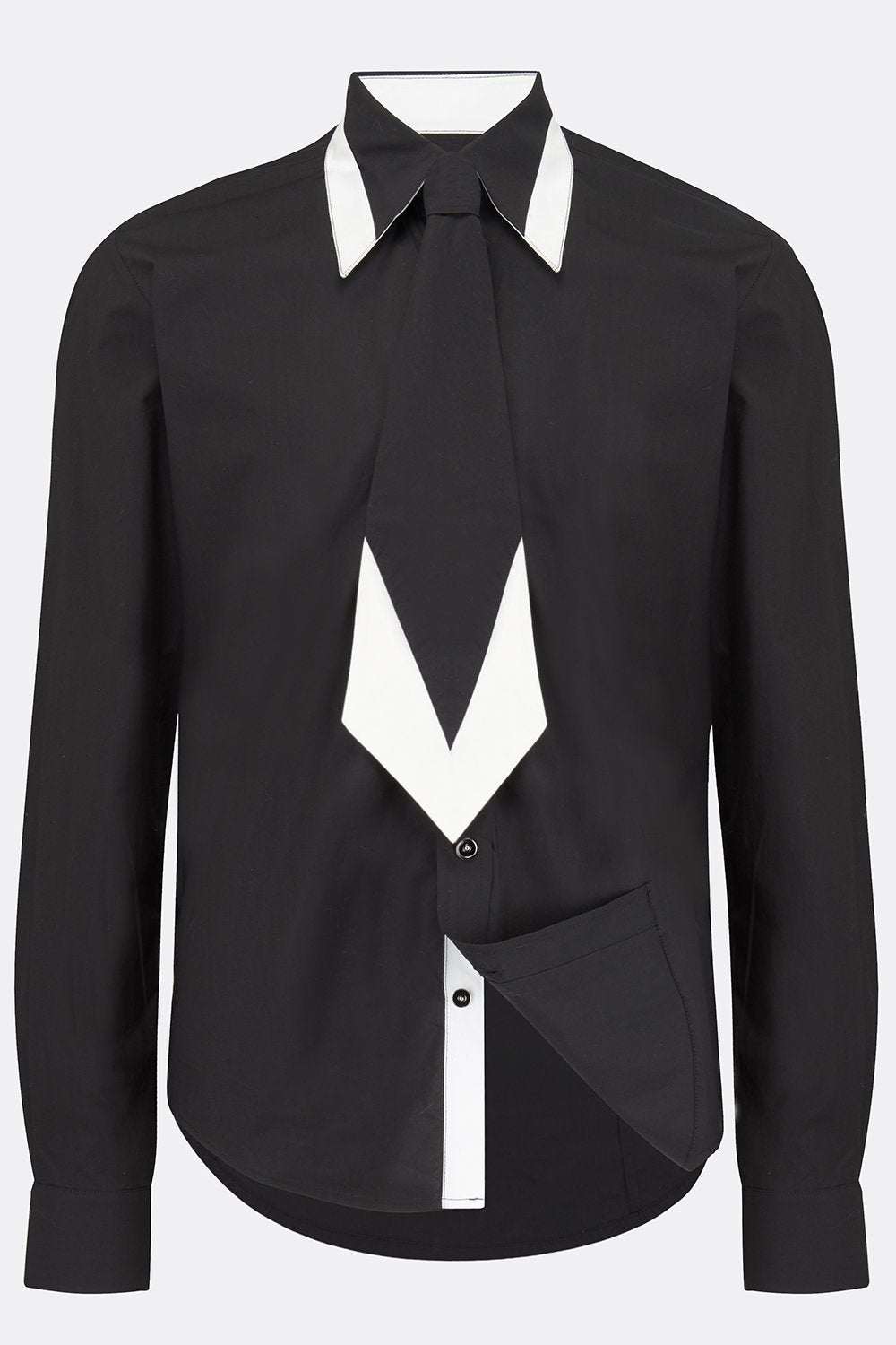 FLOYD SHIRT IN BLACK-menswear-A Child Of The Jago