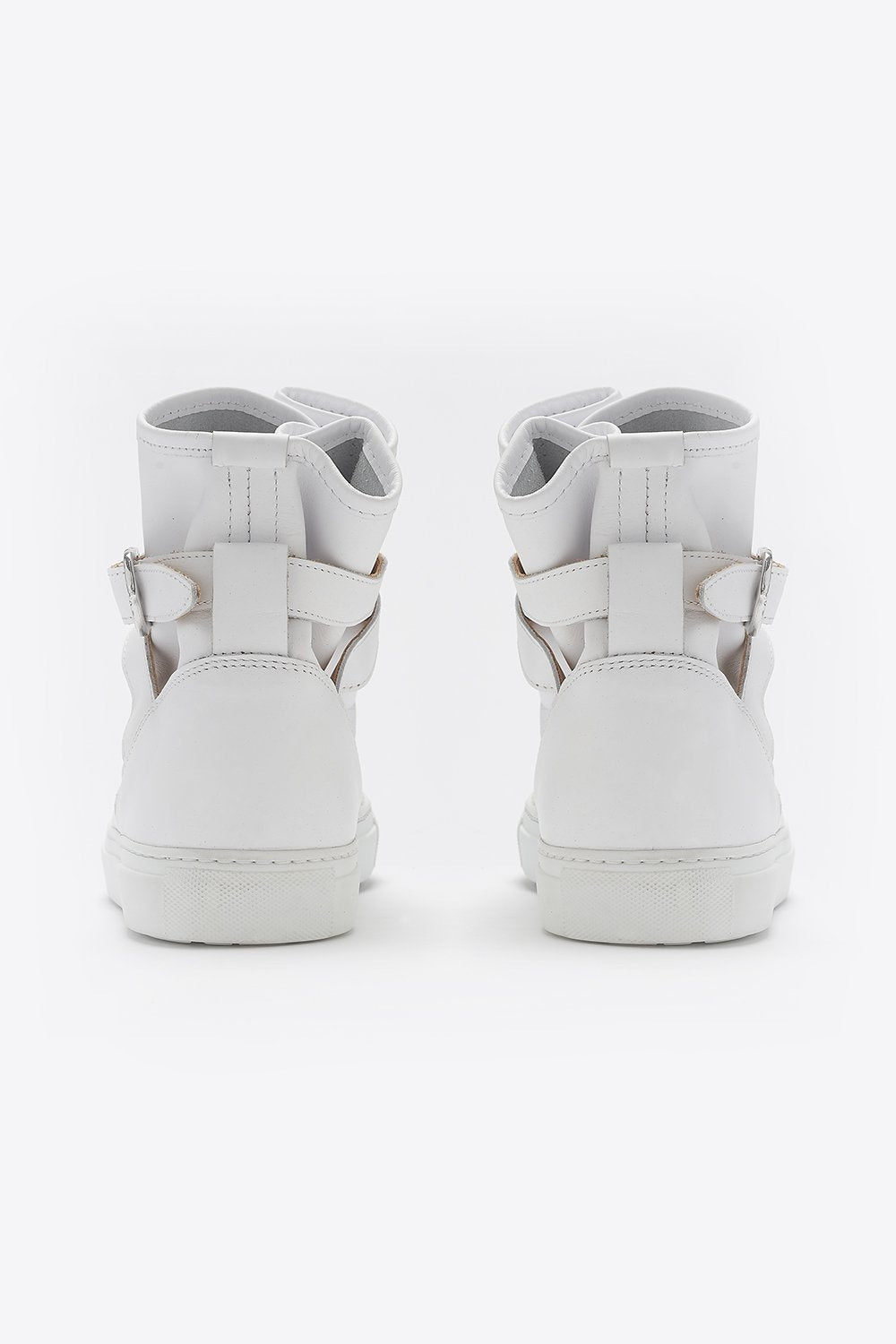 HIGHPAD SNEAKER WHITE LEATHER-shoes-A Child Of The Jago