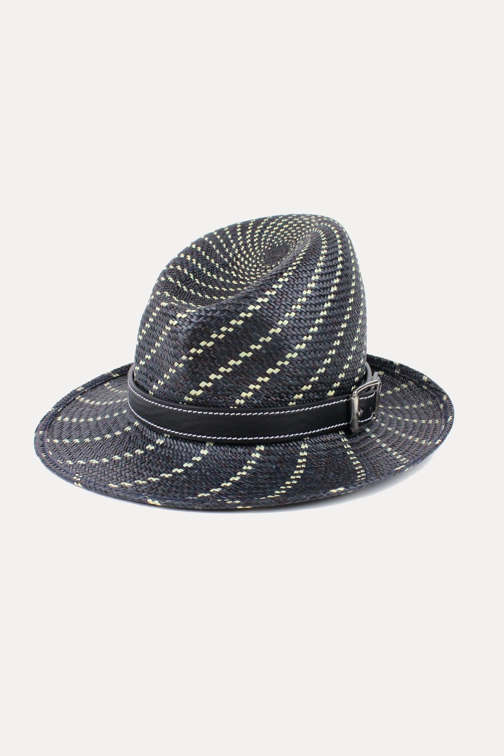 PANAMA HIGHWAYMAN - OBSIDIAN TWIST-hats-A Child Of The Jago