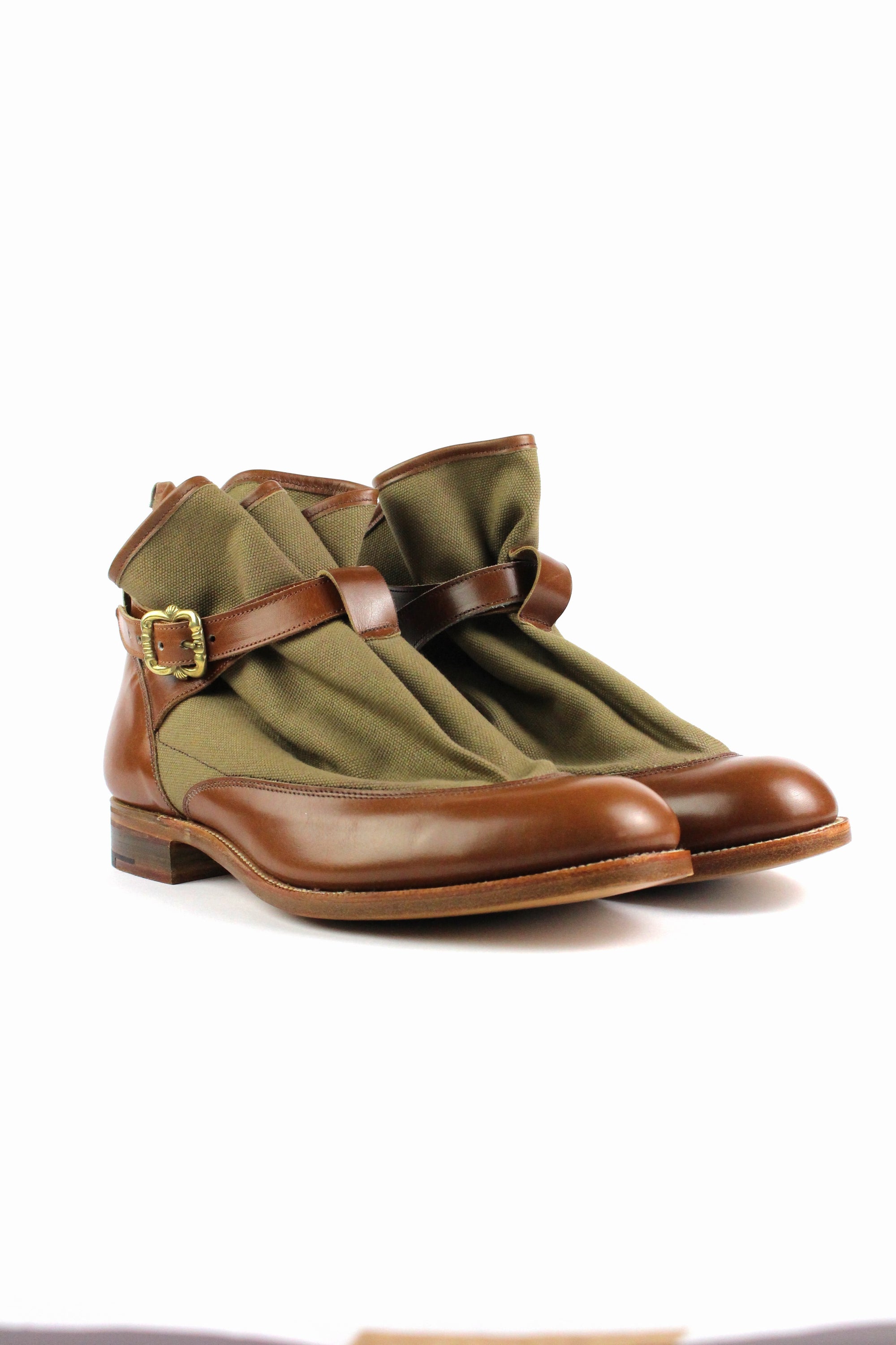 TRICKER'S HIGHPAD BOOTS KHAKI-shoes-A Child Of The Jago