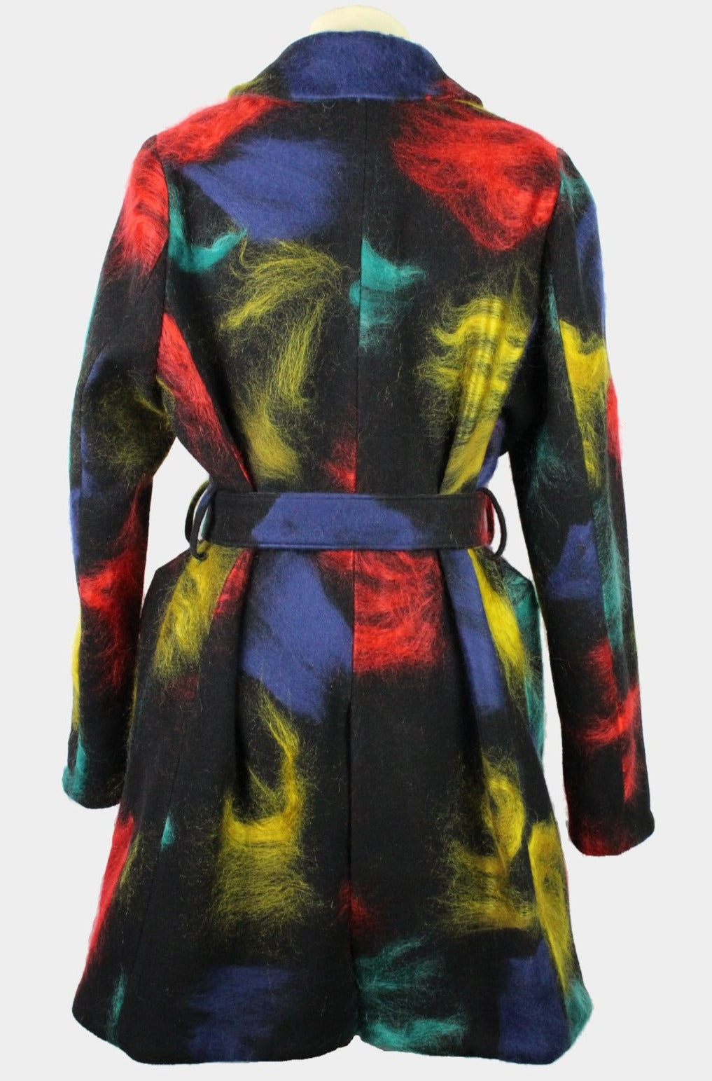 WOMEN&#39;S BOB TROTTER COAT BLACK WITH CONTRASTS-womenswear-A Child Of The Jago