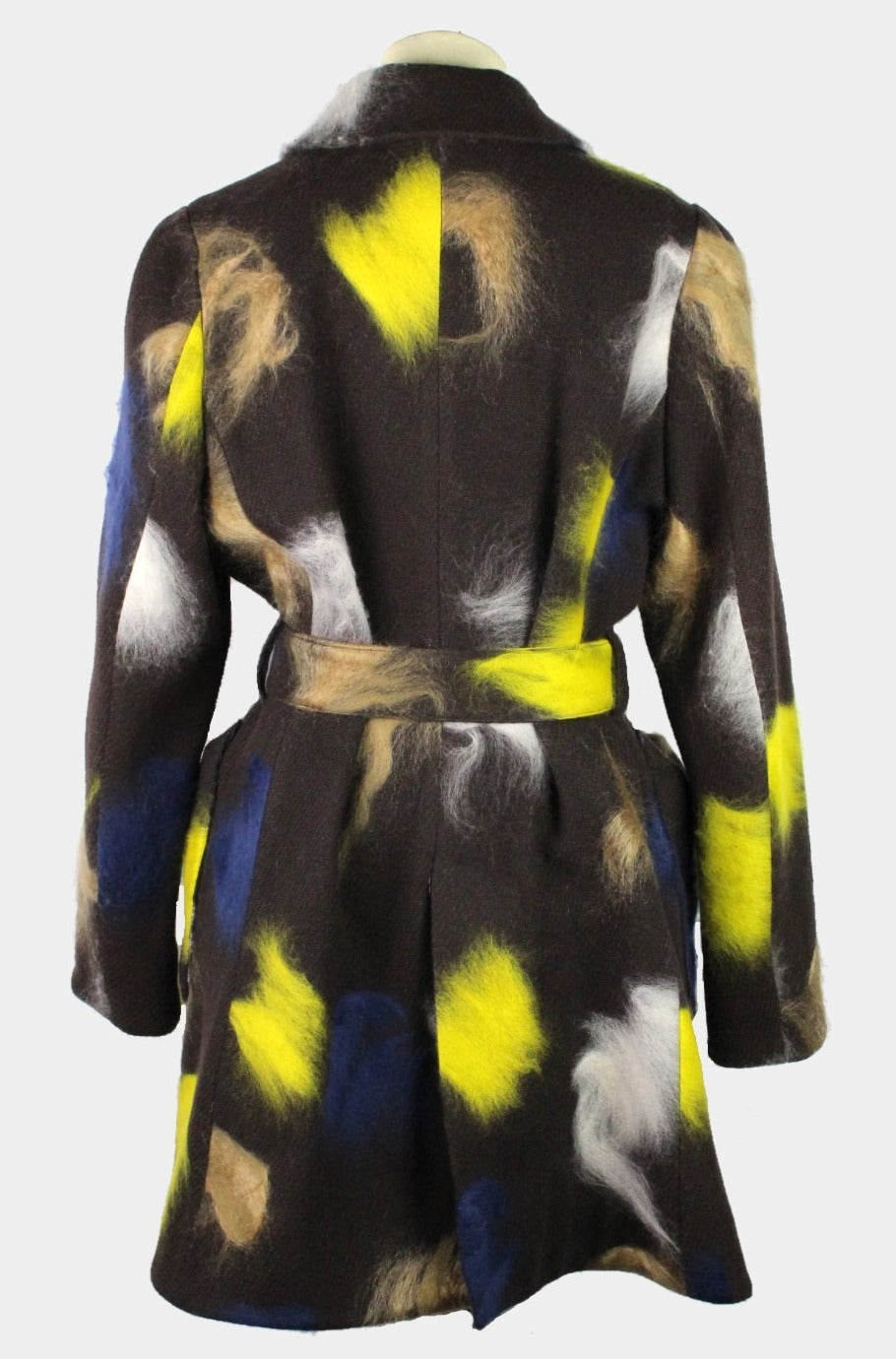 WOMEN'S BOB TROTTER COAT BROWN WITH CONTRASTS-womenswear-A Child Of The Jago